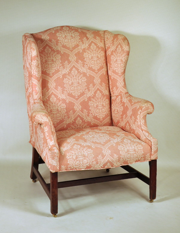 Chippendale Mahogany Wing Chair - Inv. #10171