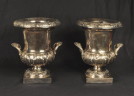 Pair Sheffield Silver Wine Coolers - Inv. #10406