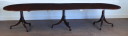 George III Mahogany Triple Pedestal Dining Table - Inv. #10459