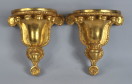 Pair Federal Gilded Wall Brackets - Inv. #10508